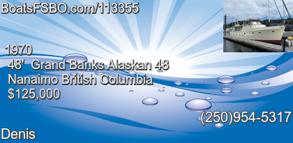 Grand Banks Alaskan 48
