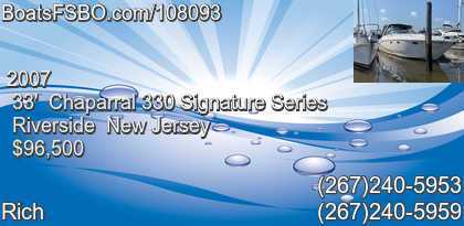 Chaparral 330 Signature Series