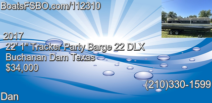 Tracker Party Barge 22 DLX