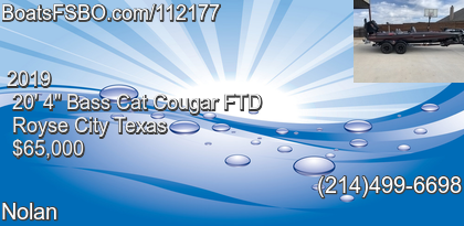 Bass Cat Cougar FTD
