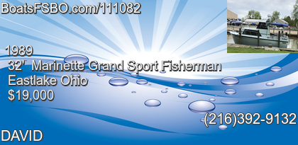 Marinette Grand Sport Fisherman