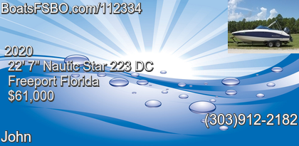 Nautic Star 223 DC