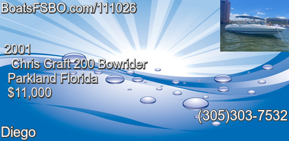 Chris Craft 200 Bowrider