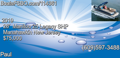 Manitou 25 Legacy SHP