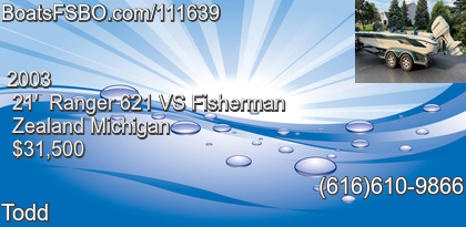 Ranger 621 VS Fisherman