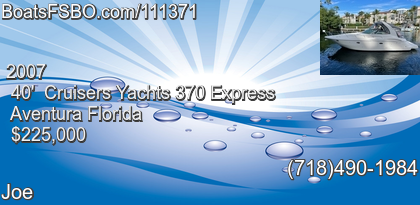 Cruisers Yachts 370 Express