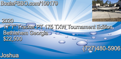 Tracker PT 175 TXW Tournament Edition