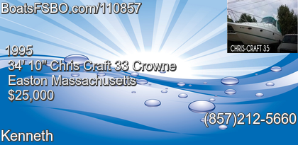Chris Craft 33 Crowne