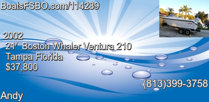 Boston Whaler Ventura 210