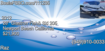 Glastron Fish& Ski 205