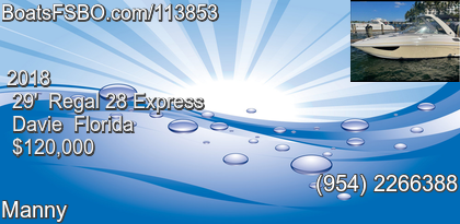 Regal 28 Express