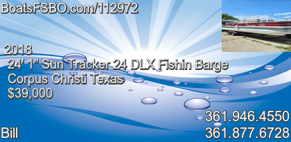 Sun Tracker 24 DLX Fishin Barge