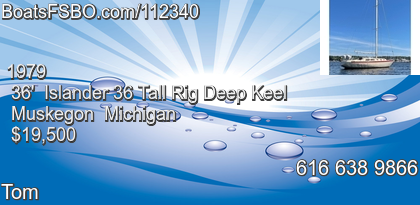Islander 36 Tall Rig Deep Keel