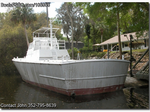 65'  1971 Custom Ex Marine Patrol Boat